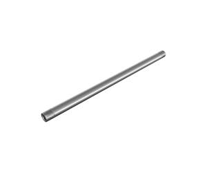 Single aluminum tube 50 x 2 mm with conical connector fittings | FT31 | TrussGear – for all your aluminum truss needs