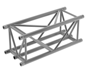 400 x 400 mm extra heavy duty aluminum LED truss with central bottom chord | TT45 | TrussGear – for all your aluminum truss needs