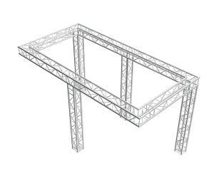 Multipurpose exhibit  set-up | 5250 | TrussGear – for all your aluminum truss needs