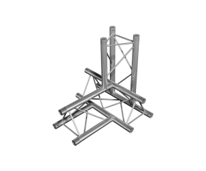 FT23-T42  | 4-way T-junction apex down | TrussGear – for all your aluminum truss needs