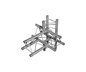 FT23-T51  | 5-way T-junction apex down | TrussGear – for all your aluminum truss needs