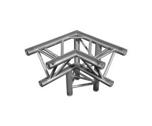 FT33-C33  | 3-way 90° corner apex down right | TrussGear – for all your aluminum truss needs