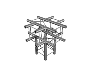 FT24-C55  | 5-way T-junction | TrussGear – for all your aluminum truss needs